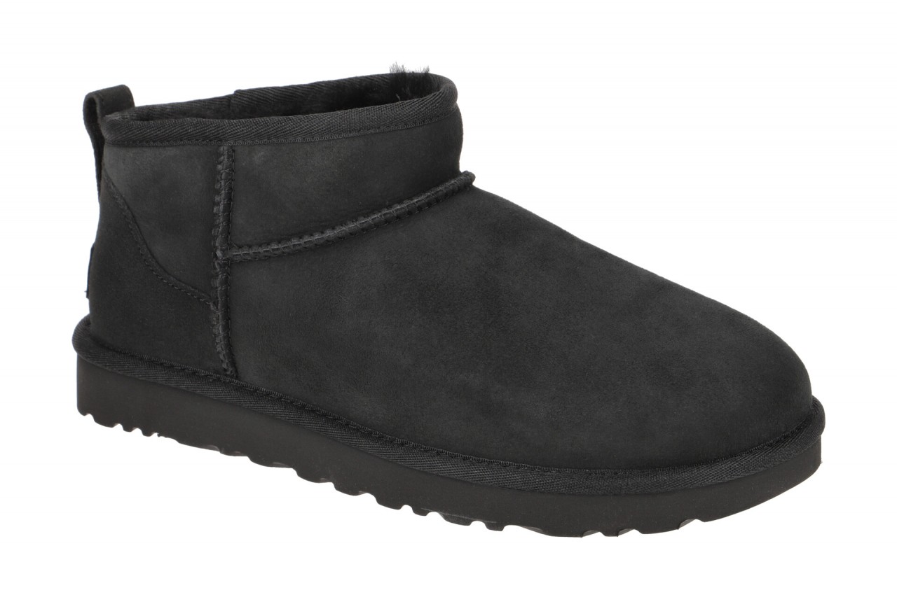 UGG Classic Ultra Mini 1116109 BLK Damen Winterstiefel schwarz Lammfell Warmf... 1 UGG Classic Ultra Mini 1116109 BLK Damen Winterstiefel schwarz Lammfell Warmf...