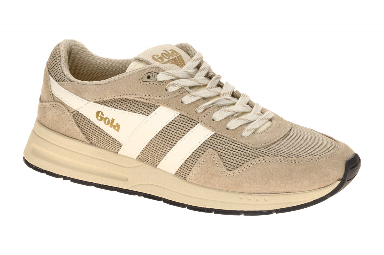 Gola CMB780CW Delta Trainer Herren Sneakers Beige/Off White Velourleder/Mesh 1 Gola CMB780CW Delta Trainer Herren Sneakers Beige/Off White Velourleder/Mesh