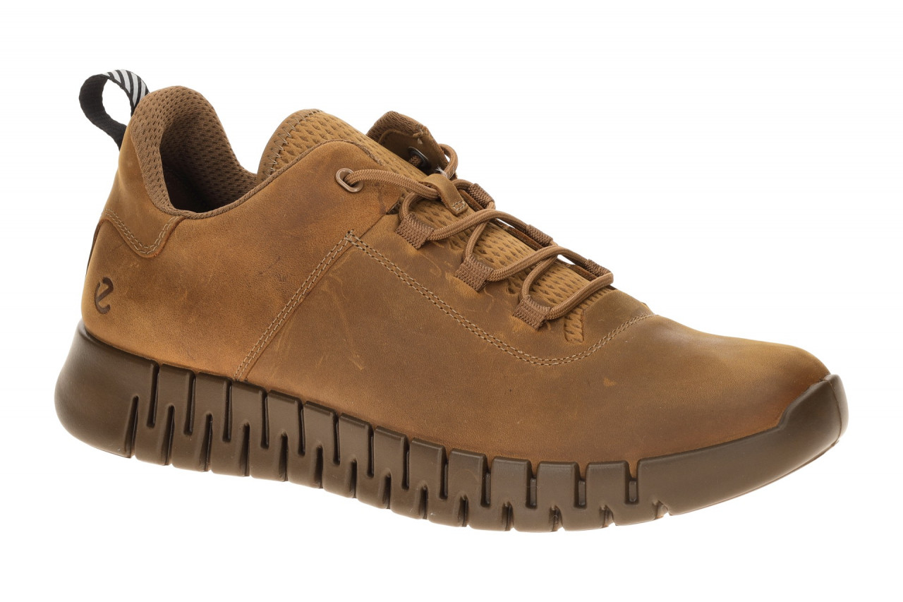Ecco 525204 Herrenschuhe braun camel bequeme Sneaker Dual-Fit Fu?bett atmungs... 1 Ecco 525204 Herrenschuhe braun camel bequeme Sneaker Dual-Fit Fu?bett atmungs...