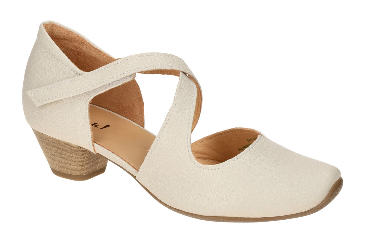 Think Aida 3-000209-4060 Beige Riemchen Pumps Echtleder Komfort Fu?bett 1 Think Aida 3-000209-4060 Beige Riemchen Pumps Echtleder Komfort Fu?bett