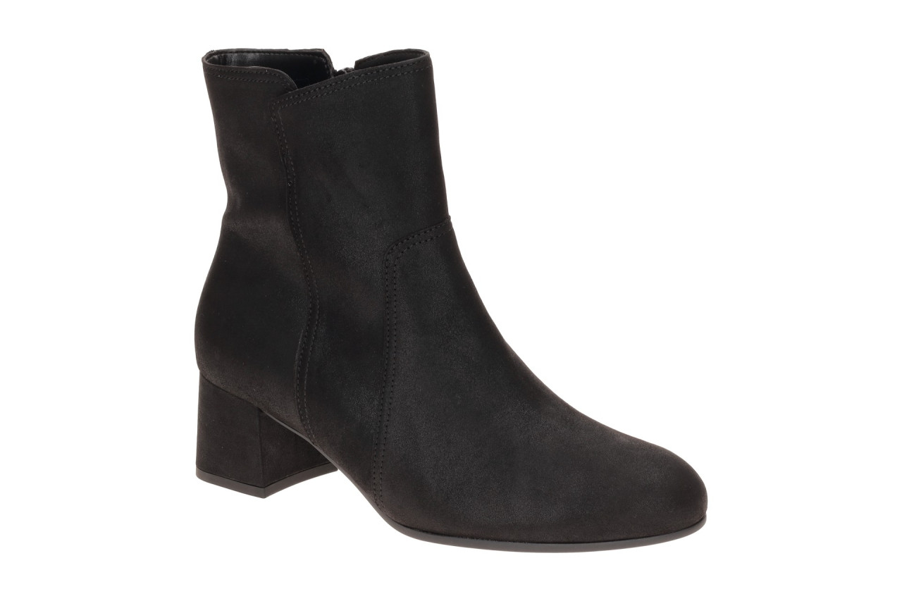 Gabor 8063.01.005 Damen Stiefeletten Schwarz - elegante Ankle Boots mit Block... 1 Gabor 8063.01.005 Damen Stiefeletten Schwarz - elegante Ankle Boots mit Block...