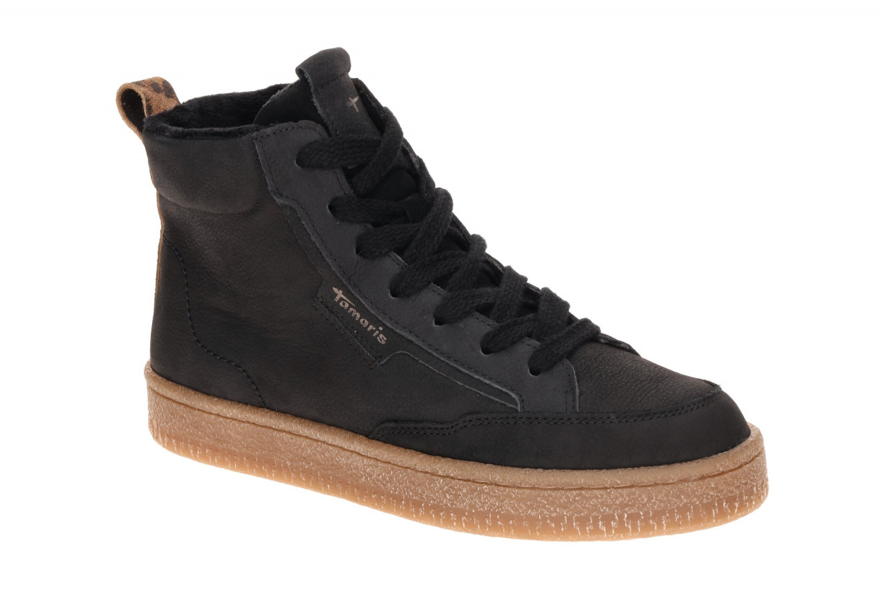 Tamaris Damen Stiefeletten 1-25203-45 Schwarz Nubuck bequem und trendy 1 Tamaris Damen Stiefeletten 1-25203-45 Schwarz Nubuck bequem und trendy