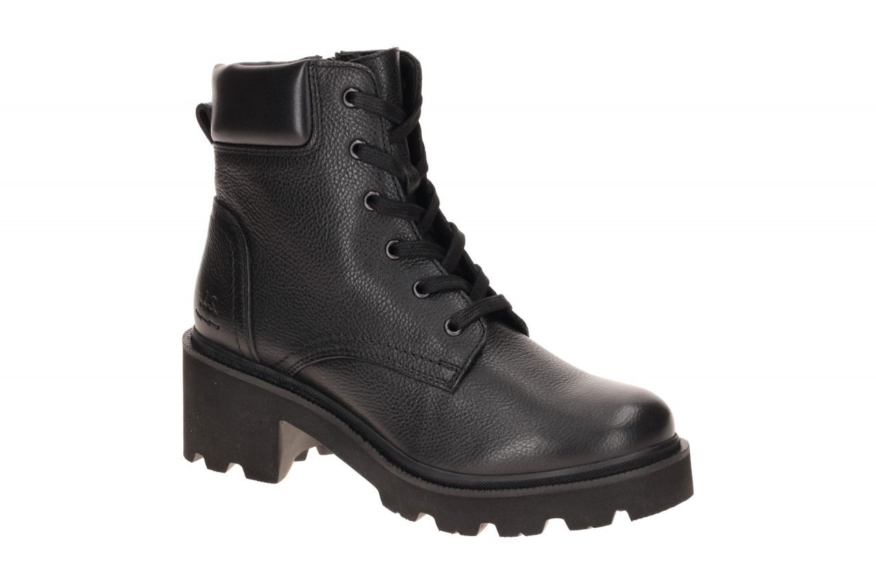 Josef Seibel Damen Stiefeletten 98302 MI743 100 Schwarz - Bequeme Lace Up Boots 1 Josef Seibel Damen Stiefeletten 98302 MI743 100 Schwarz - Bequeme Lace Up Boots