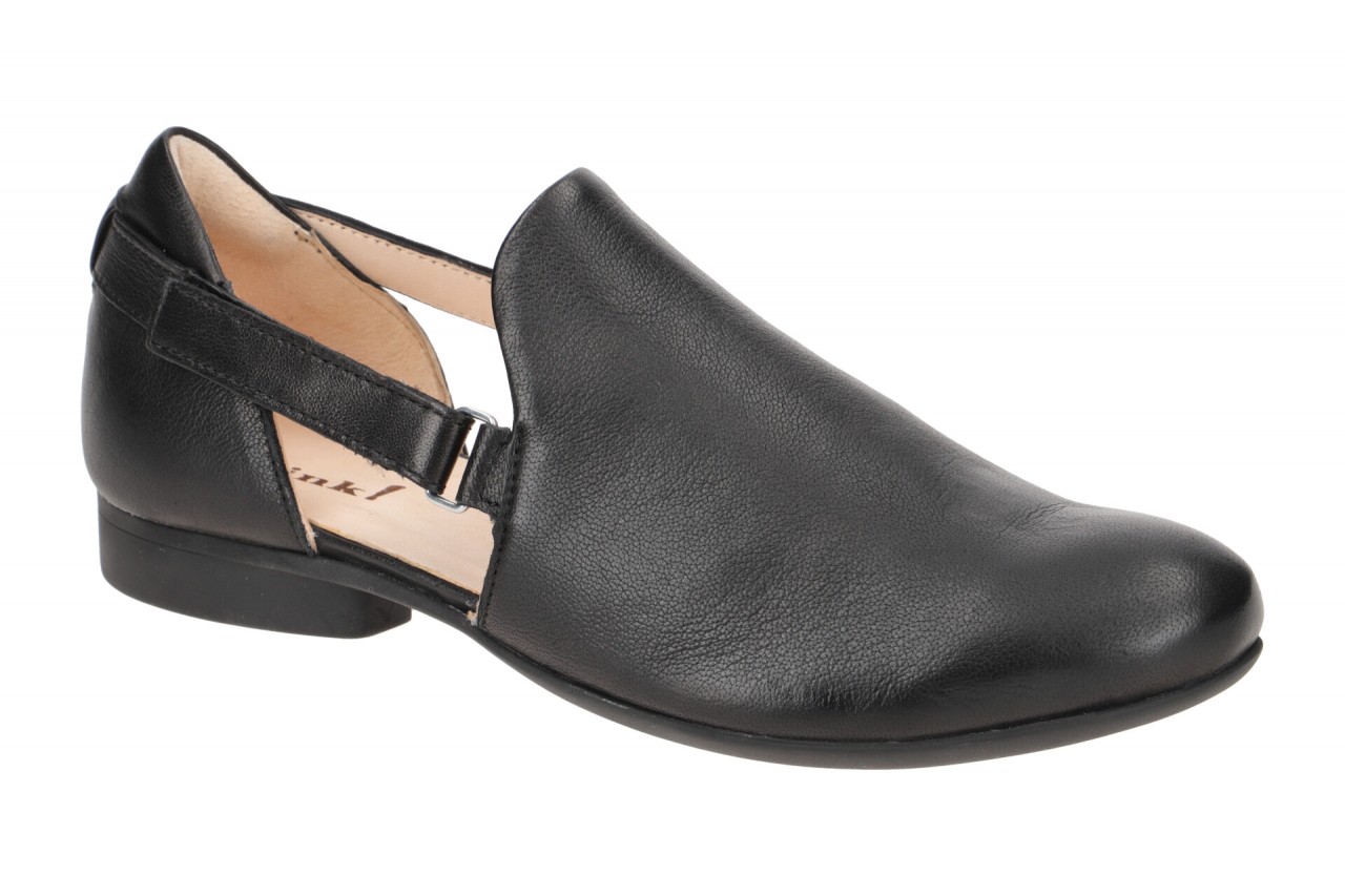 Think 750 GUAD Damenschuhe Slipper Schwarz Echtleder bequem rund F-Normal Abs... 1 Think 750 GUAD Damenschuhe Slipper Schwarz Echtleder bequem rund F-Normal Abs...