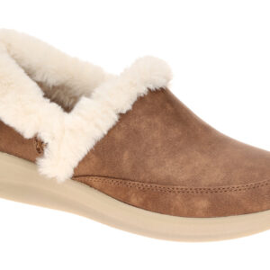 Skechers 168114 CSNT Damen Slipper Chestnut Bequeme Halbschuhe mit Memory Foam
