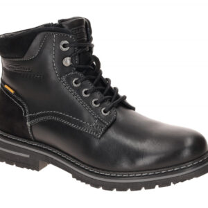 camel active Herrenstiefelette 53BTA03-120147 Boston schwarz elegante Lace Up...