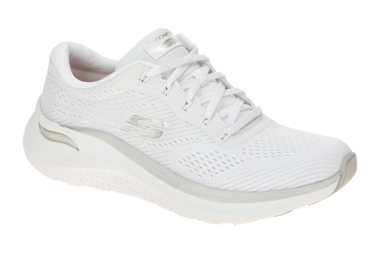 Skechers 150067 WSL Sneaker Wei?/Silber Textil Air Cooled Arch Fit Machine Wa... 1 Skechers 150067 WSL Sneaker Wei?/Silber Textil Air Cooled Arch Fit Machine Wa...