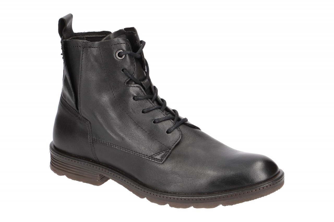 camel active 871.70.01 AGED Damen Stiefeletten Schwarz Glattleder mit Blockab... 1 camel active 871.70.01 AGED Damen Stiefeletten Schwarz Glattleder mit Blockab...