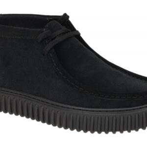 Clarks 26173664 7 TORHILL HI Herrenschuhe all black Sde herausnehmbare Innens...