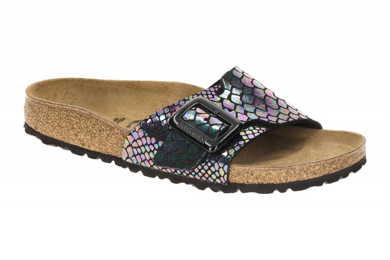 Birkenstock Damen Pantoletten 1030889 CATALINA CUSHION BUCKLE Schwarz Shiny S... 1 Birkenstock Damen Pantoletten 1030889 CATALINA CUSHION BUCKLE Schwarz Shiny S...