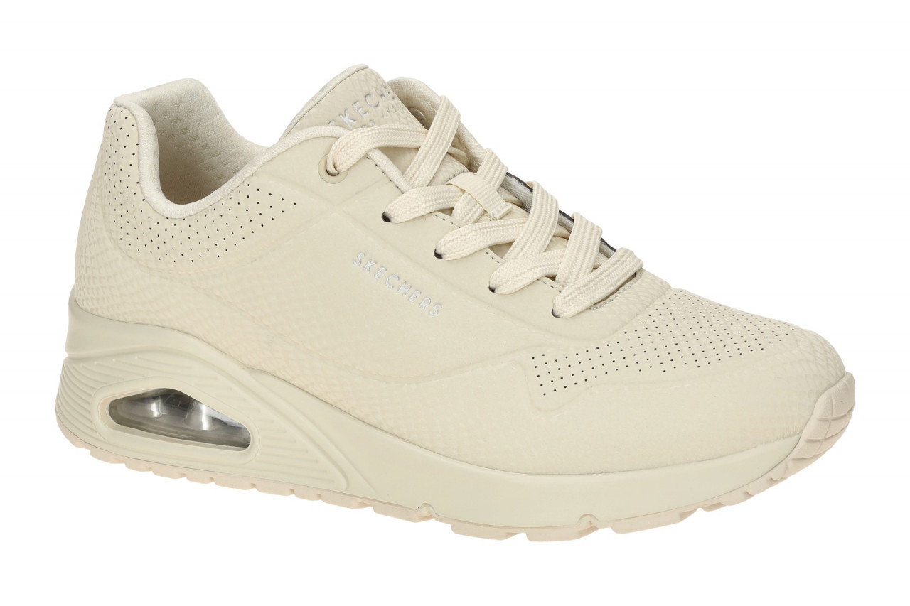 Skechers 177861 OFWT UNO - SHINY SCALE Damen Sneaker Beige-Offwhite 1 Skechers 177861 OFWT UNO - SHINY SCALE Damen Sneaker Beige-Offwhite