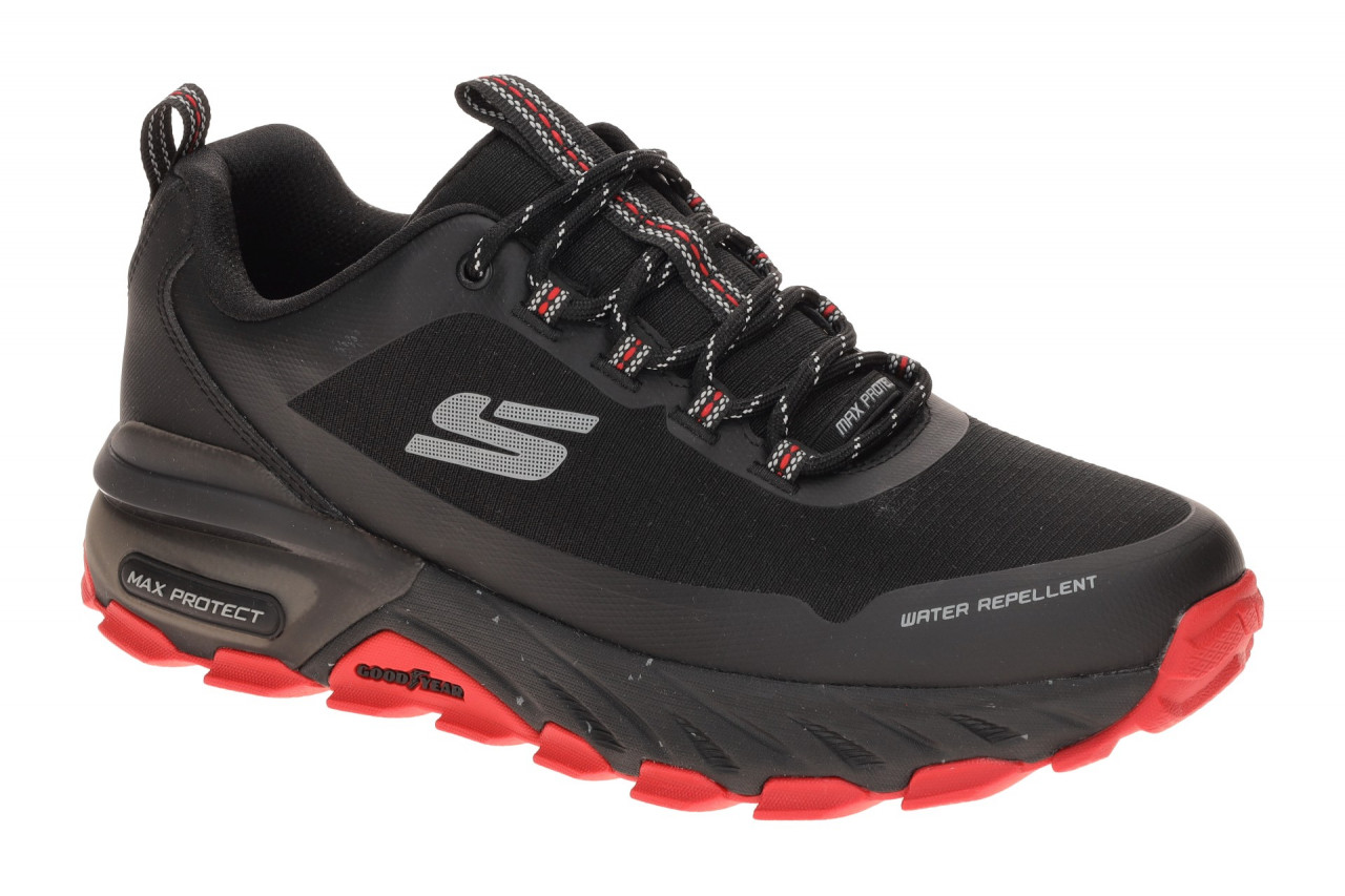 Skechers 237669 BKRD MAX PROTECT - PROMOTE TRACK Herrensport-Halbschuhe Schwarz 1 Skechers 237669 BKRD MAX PROTECT - PROMOTE TRACK Herrensport-Halbschuhe Schwarz