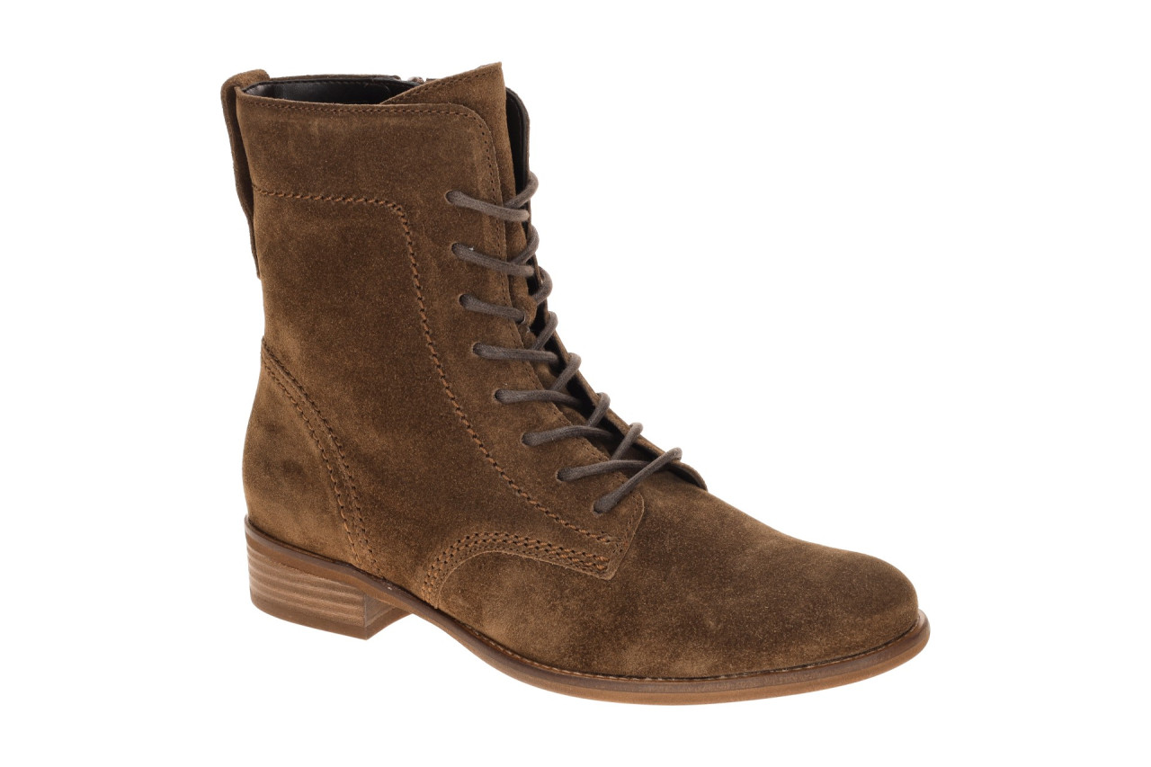 Gabor 8035.01.003 Damen Stiefeletten Whisky Braun Velour Blockabsatz 1 Gabor 8035.01.003 Damen Stiefeletten Whisky Braun Velour Blockabsatz