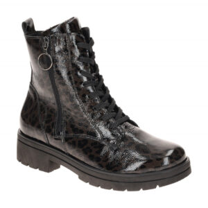 Waldl?ufer 648803 K-ZOE Damen Stiefeletten Braun Carbon Luftpolstersohle