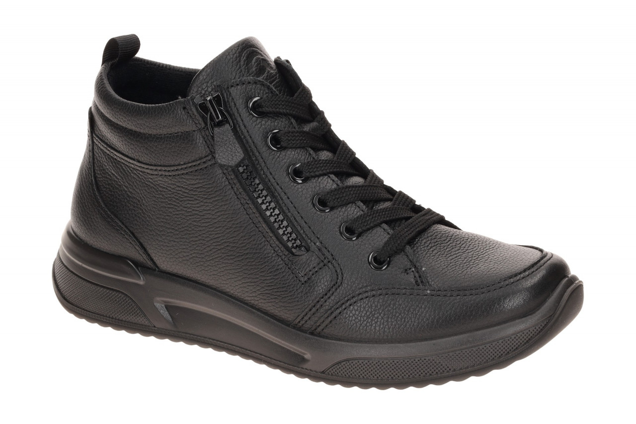 ara 12-52606 01 VIENNA Damen Mid Sneaker Schwarz Frottee-Innenfutter & Wechse... 1 ara 12-52606 01 VIENNA Damen Mid Sneaker Schwarz Frottee-Innenfutter & Wechse...