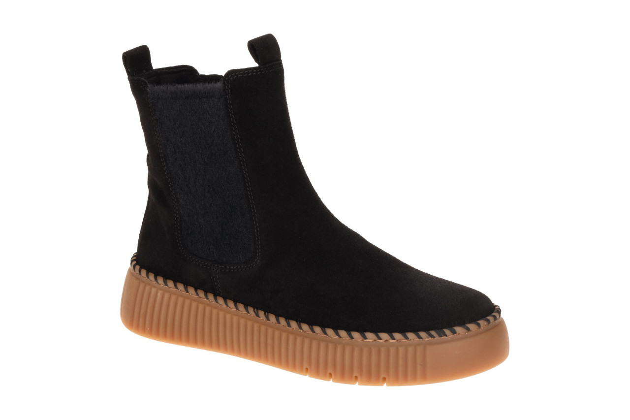Gabor Damen Stiefeletten 8014.01.005 in Schwarz - bequeme Keilabsatzschuhe 1 Gabor Damen Stiefeletten 8014.01.005 in Schwarz - bequeme Keilabsatzschuhe