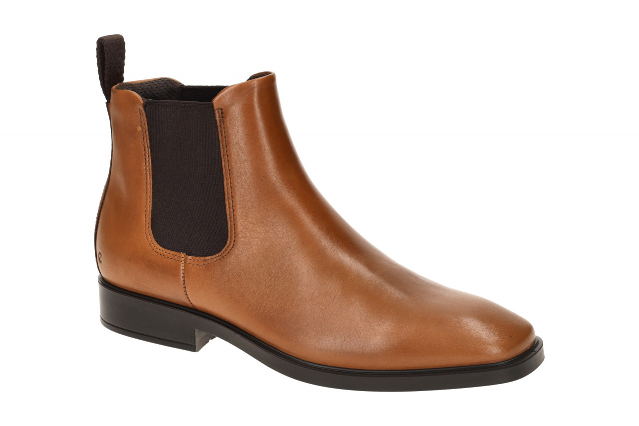 Ecco 52338401644 Metropole Milan Men's Chelsea Stiefelette in Braun - Saddle 1 Ecco 52338401644 Metropole Milan Men's Chelsea Stiefelette in Braun - Saddle