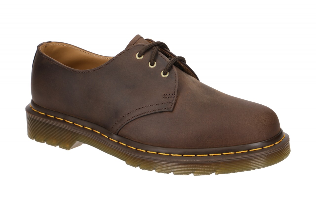 Dr. Martens 11838201 DrM 1461 Dark Brown Unisex Schn?rhalbschuhe aus Fettleder 1 Dr. Martens 11838201 DrM 1461 Dark Brown Unisex Schn?rhalbschuhe aus Fettleder