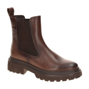 Tamaris 1-25476-47 300 Damen Stiefeletten Braun Glattleder Gummisohle