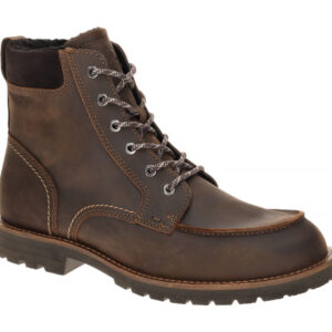 Ecco 535304 CHARLESTOWN WP/WL BOOT - MEN`s Winterstiefelette braun Waterproof