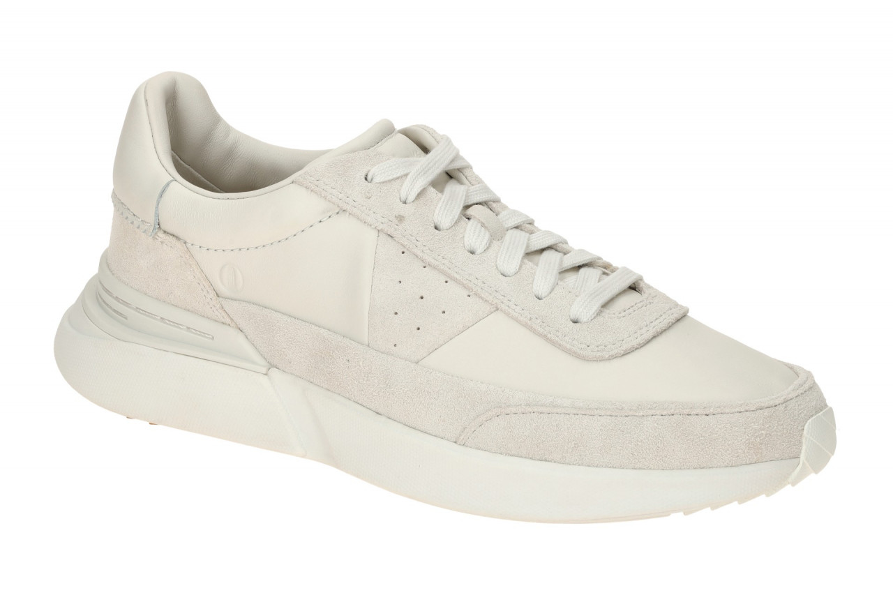Clarks 26179691 7 CRAFT Pace Herren Sneakers wei? - Leder Mix, Echtleder Fu?bett 1 Clarks 26179691 7 CRAFT Pace Herren Sneakers wei? - Leder Mix, Echtleder Fu?bett