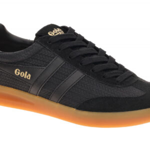 Gola CMB922BB CYCLONE MARQUE Herren Sneaker Schwarz gum Sohle Textil Synthetik