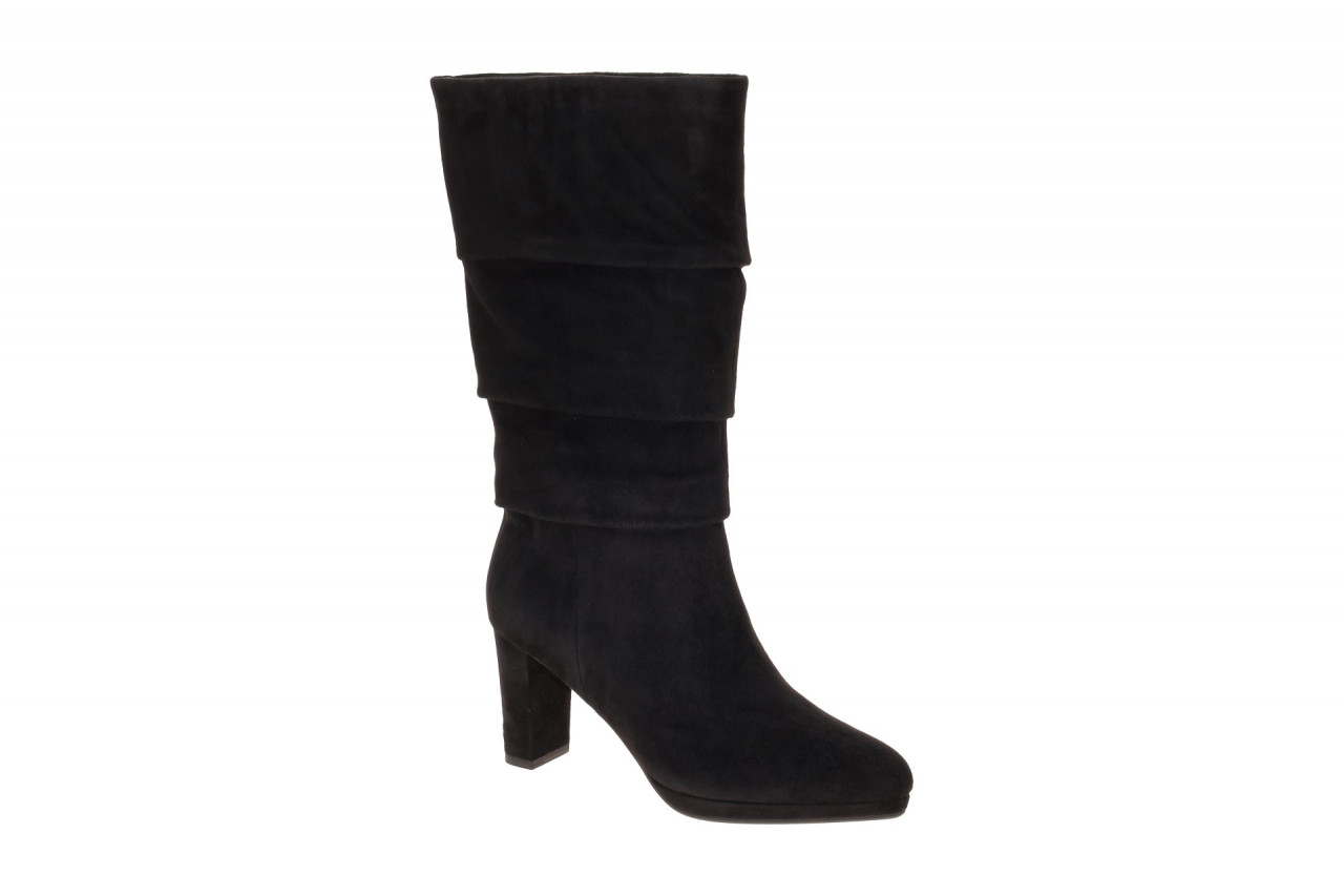 Peter Kaiser 9-75336-47 Damenstiefel Schwarz elegante Velourleder Gummisohle 1 Peter Kaiser 9-75336-47 Damenstiefel Schwarz elegante Velourleder Gummisohle