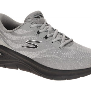 Skechers 233400 GYBK ARCH FIT 3.0 Herren Sneaker grau Maschinen waschbar