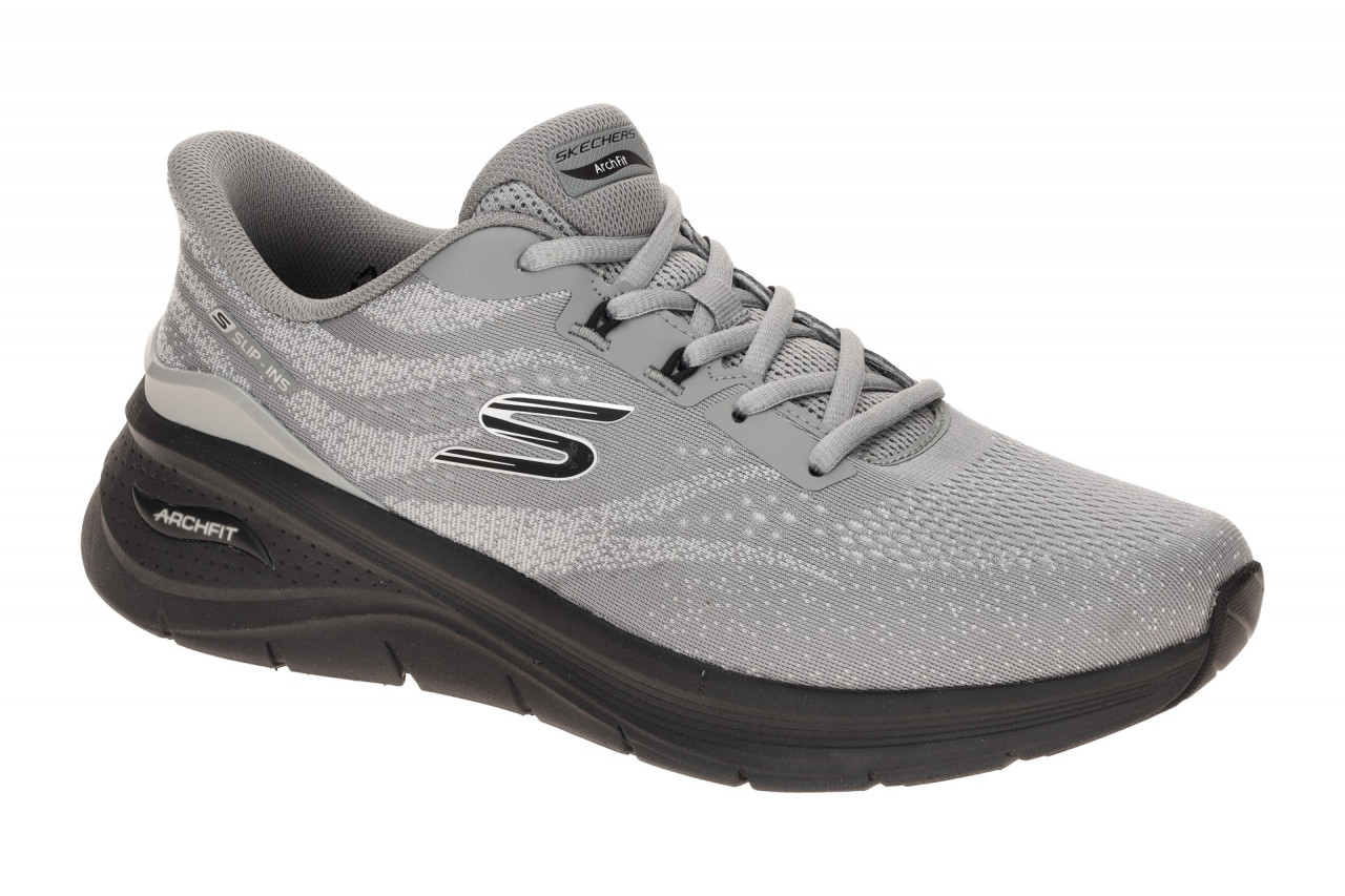 Skechers 233400 GYBK ARCH FIT 3.0 Herren Sneaker grau Maschinen waschbar 1 Skechers 233400 GYBK ARCH FIT 3.0 Herren Sneaker grau Maschinen waschbar