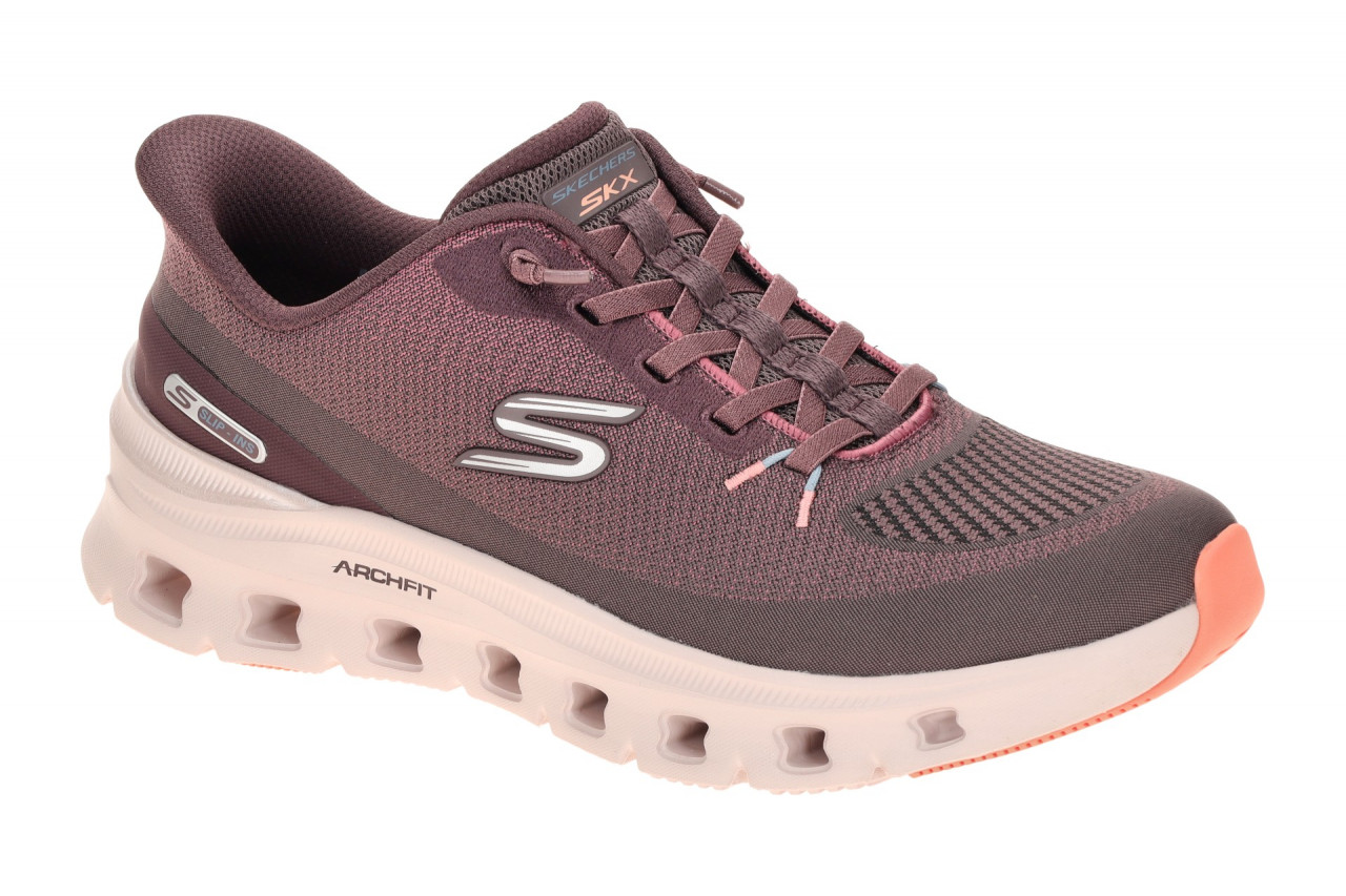 Skechers 150730 PLUM Damen Sneaker Halbschuhe, vegan, waschbar, Glide-Step Te... 1 Skechers 150730 PLUM Damen Sneaker Halbschuhe, vegan, waschbar, Glide-Step Te...