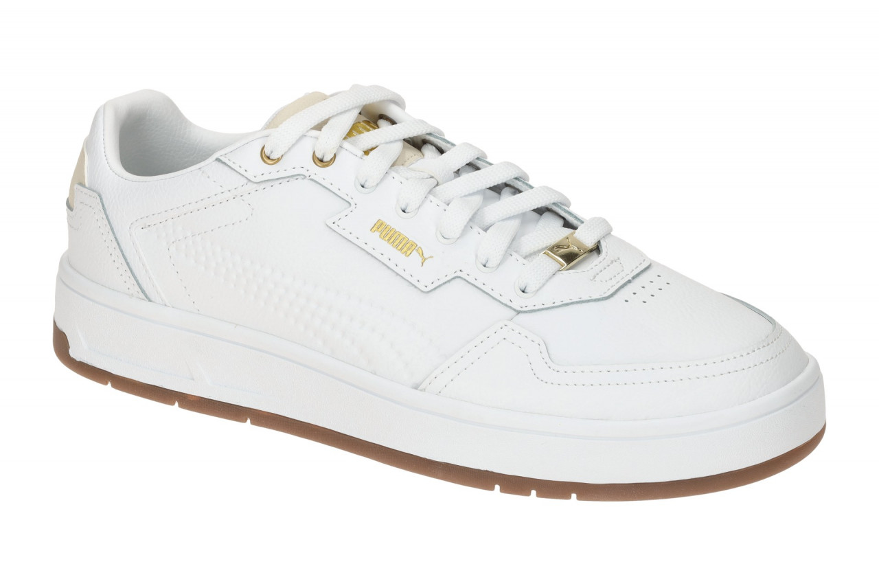 Puma 395019 05 COURT CLASSIC LUX Herren Sneaker Wei? Gold - Echtleder & Soft ... 1 Puma 395019 05 COURT CLASSIC LUX Herren Sneaker Wei? Gold - Echtleder & Soft ...