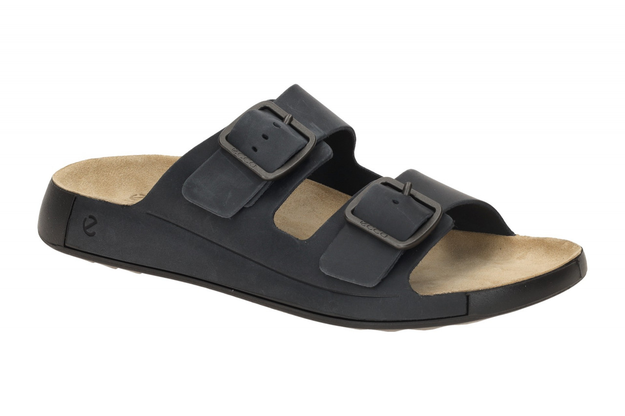 Ecco 50098402415 Herren Pantoletten Blau Ombre Echtleder Nubuck PU-Laufsohle 1 Ecco 50098402415 Herren Pantoletten Blau Ombre Echtleder Nubuck PU-Laufsohle