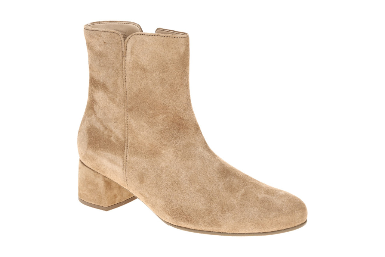 Gabor Damen Stiefeletten 8036.01.006 Beige Sand Velour Rauhleder Blockabsatz 1 Gabor Damen Stiefeletten 8036.01.006 Beige Sand Velour Rauhleder Blockabsatz