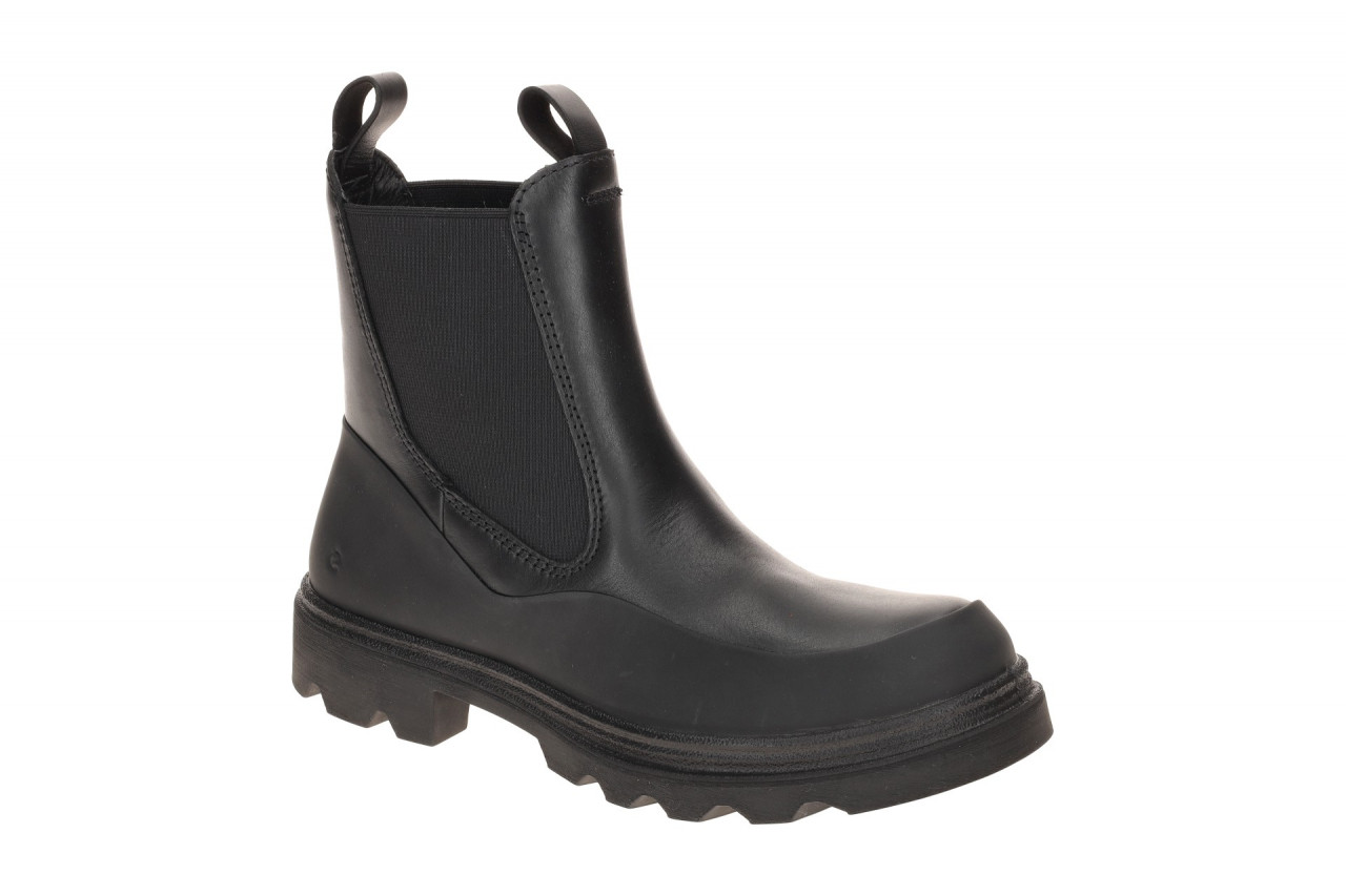 Ecco 21479351052 Damen Chelsea Boots Schwarz Glattleder Nubuk Gummisohle 1 Ecco 21479351052 Damen Chelsea Boots Schwarz Glattleder Nubuk Gummisohle