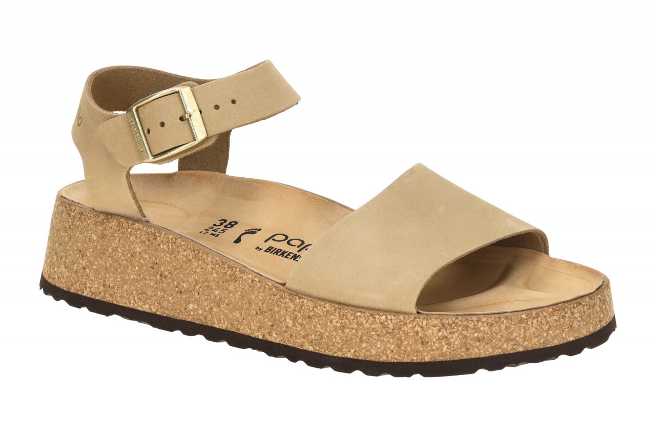 Birkenstock 1022966 BS Glenda_Pap Damen Sandale Beige - sandcastle | Plateau-... 1 Birkenstock 1022966 BS Glenda_Pap Damen Sandale Beige - sandcastle | Plateau-...