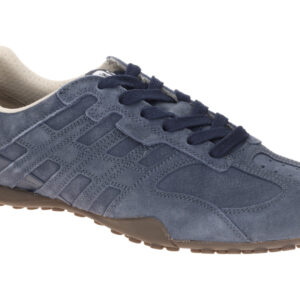Geox U66NVA SNAKE uomo Herren Sneakers Halbschuhe blau dark blue wasserdicht ...