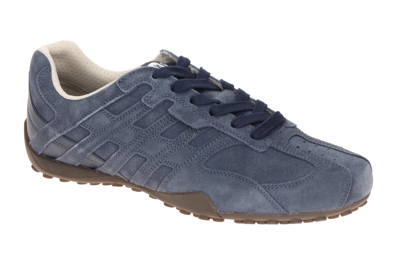 Geox U66NVA SNAKE uomo Herren Sneakers Halbschuhe blau dark blue wasserdicht ... 1 Geox U66NVA SNAKE uomo Herren Sneakers Halbschuhe blau dark blue wasserdicht ...