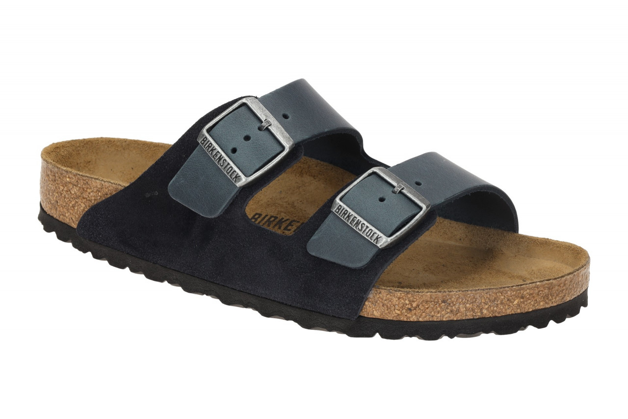 Birkenstock 1028152 Arizona BS Herren Pantoletten Blau Midnight - Anatomische... 1 Birkenstock 1028152 Arizona BS Herren Pantoletten Blau Midnight - Anatomische...