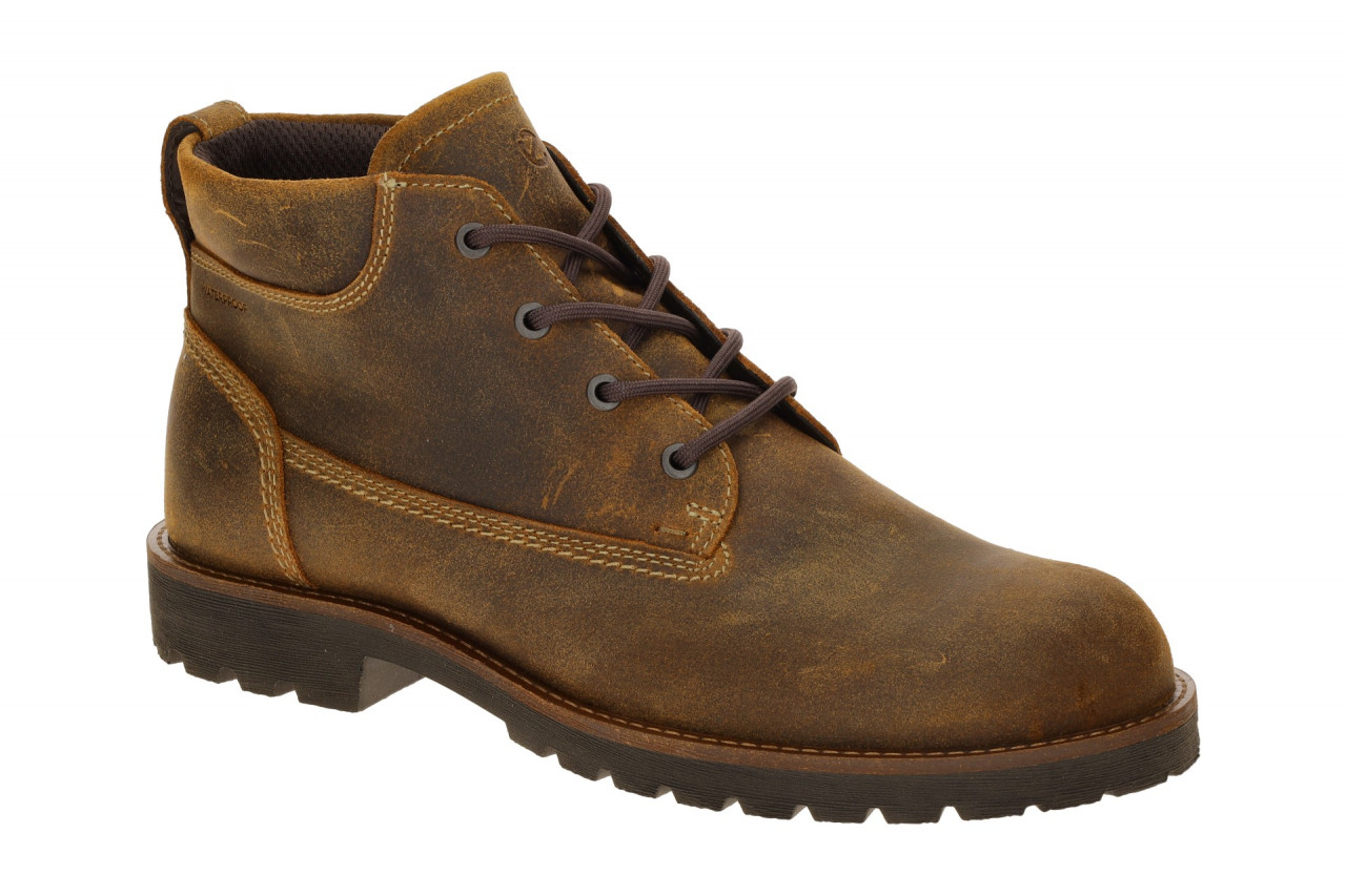 Ecco 535314 CHARLESTOWN WP CHUKKA - Herrenstiefelette braun camel, wasserdicht 1 Ecco 535314 CHARLESTOWN WP CHUKKA - Herrenstiefelette braun camel, wasserdicht