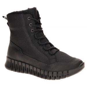 Ecco 21836351052 Damen Stiefeletten Schwarz Wasserdicht Warm Gef?ttert