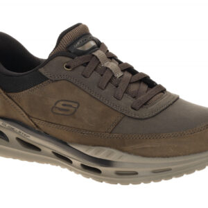 Skechers 210981 COC ARCH FIT Slipper Herrenschuhe in braun - cocoa, GLIDE STE...