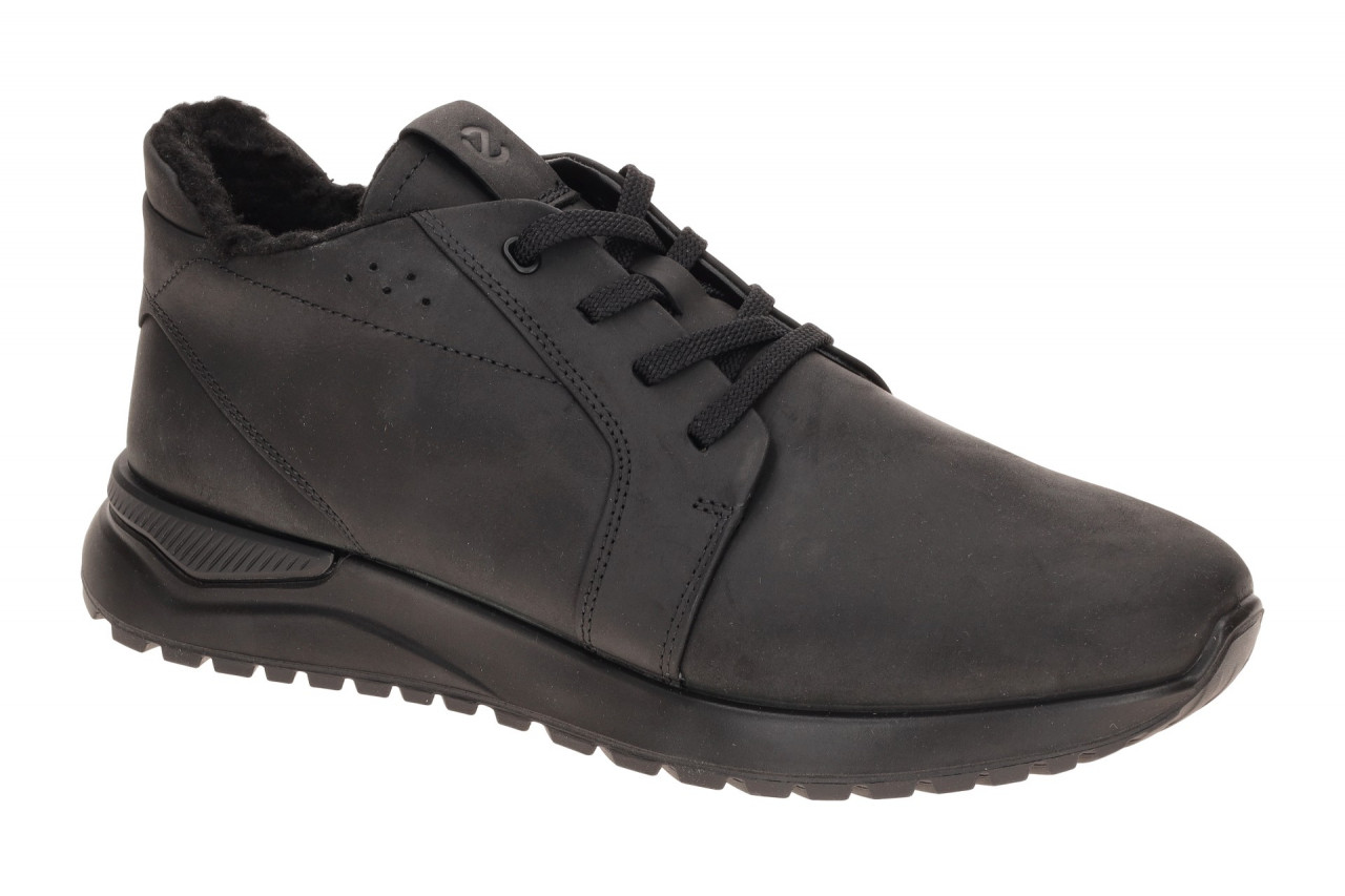 Ecco 53490402001 Schwarz Nubuck Winterstiefelette Herren - ASTIR NEO WL 1 Ecco 53490402001 Schwarz Nubuck Winterstiefelette Herren - ASTIR NEO WL
