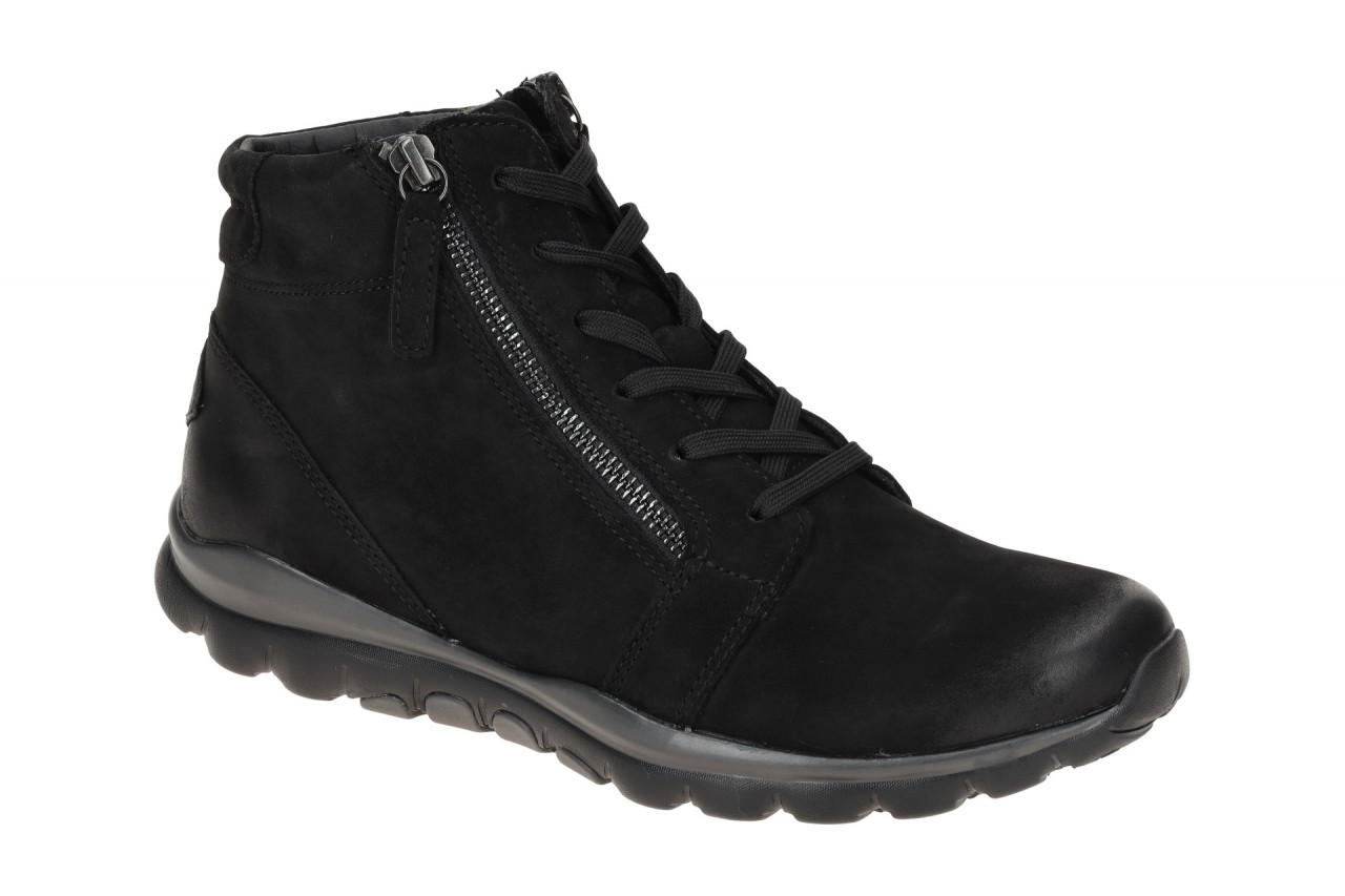 Gabor 76.868.47 Rollingsott Damen Stiefeletten Schwarz - bequeme Keilabsatz S... 1 Gabor 76.868.47 Rollingsott Damen Stiefeletten Schwarz - bequeme Keilabsatz S...