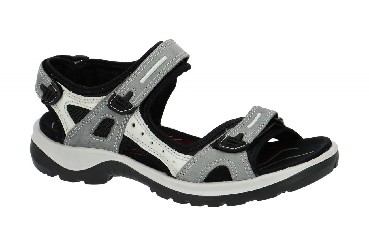 Ecco 06956302244 Yucatan Sandale Damen grau titanium Gummisohle Klettverschluss 1 Ecco 06956302244 Yucatan Sandale Damen grau titanium Gummisohle Klettverschluss
