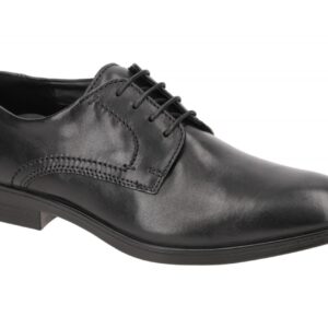 Ecco 62163450839 Melbourne Herren Schn?rschuhe Schwarz Flexibel & Bequem