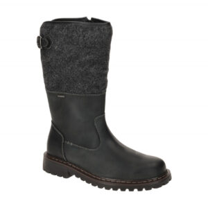 Josef Seibel Herrenstiefel 21941 CHANCE Schwarz Winterstiefel Lammfell warm g...