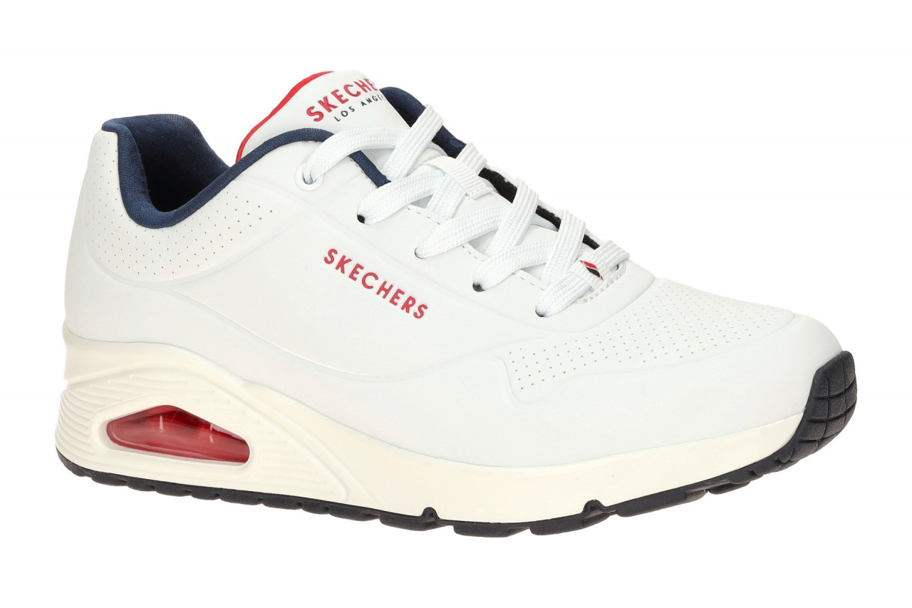 Skechers 73690 WNVR Uno Stand On Air Damen Sportlich Schn?r Halbschuhe Wei? 1 Skechers 73690 WNVR Uno Stand On Air Damen Sportlich Schn?r Halbschuhe Wei?