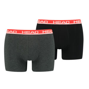 Head Herren Basic Boxer Pant Shorts Unterwäsche Unterhose 2 er Pack