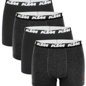 KTM by FREEGUN Boxershorts für Herren Unterwäsche Pant Men´s Boxer 4 er Multipac...
