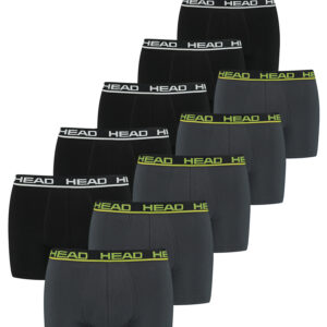 HEAD Herren Men's Basic Boxers Boxer Shorts 10 er Pack